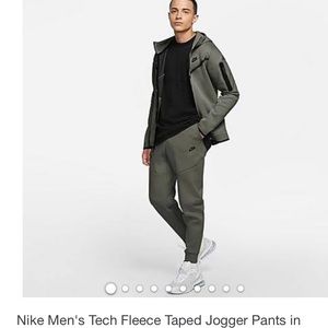 Men’s tech fleece jogger pants